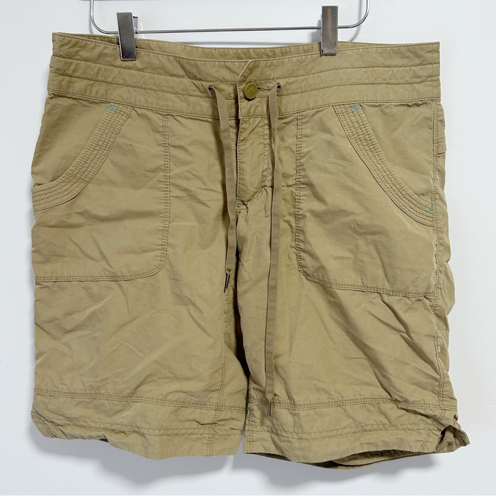 Marmot Shorts Women’s Size 10 Tan Khaki Hiking Active Athletic Pockets